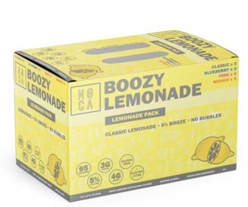 No Ca Boozy Lemonade 12pk – White Horse Wine And Spirits