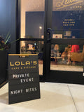 White Horse x Lola's: Night Bites March 27th