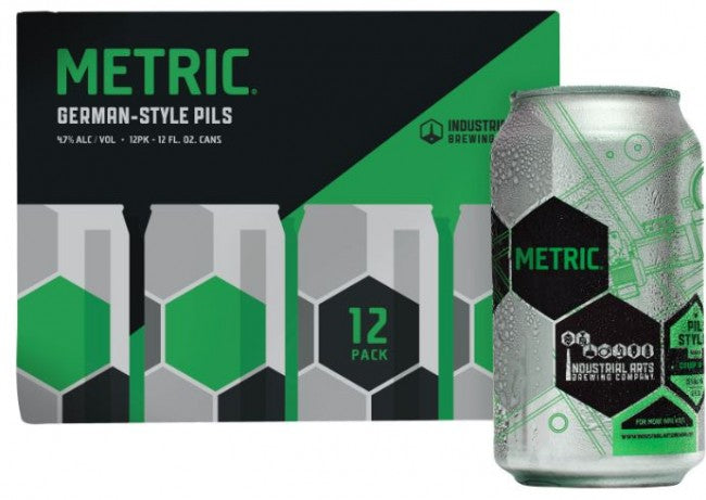 Industrial Arts Metric Pils 12pk Can