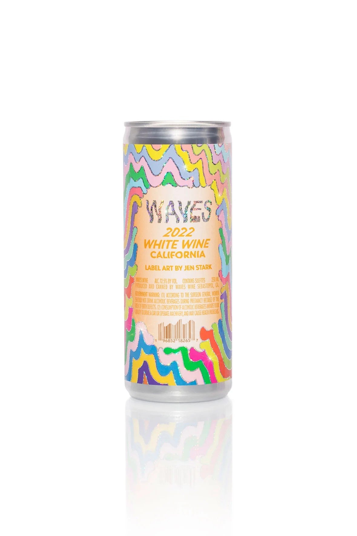 Las Jaras Waves White Wine Can 8oz