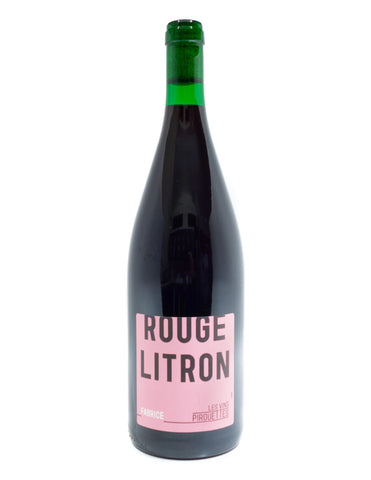 Les Vins Pirouttes Alsace Litron Rouge Fabrice Pinot Noir