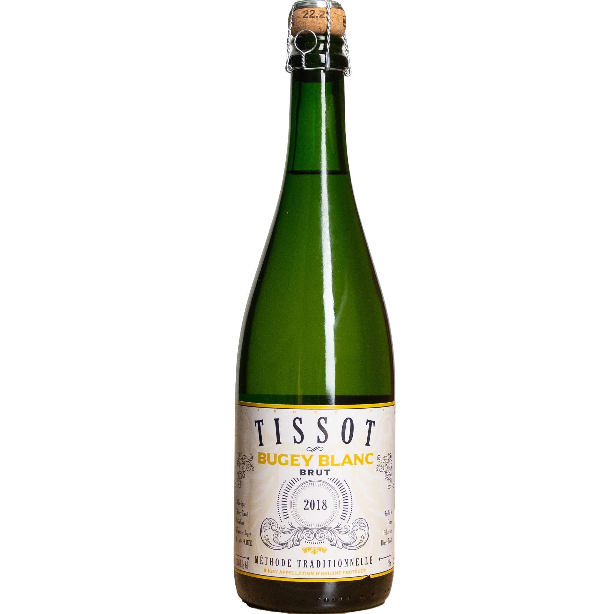 Thierry Tissot Bugey Blanc Brut Methode Traditionnelle