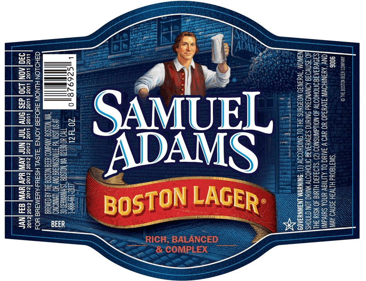 Sam Adams Boston Lager 12 Pk