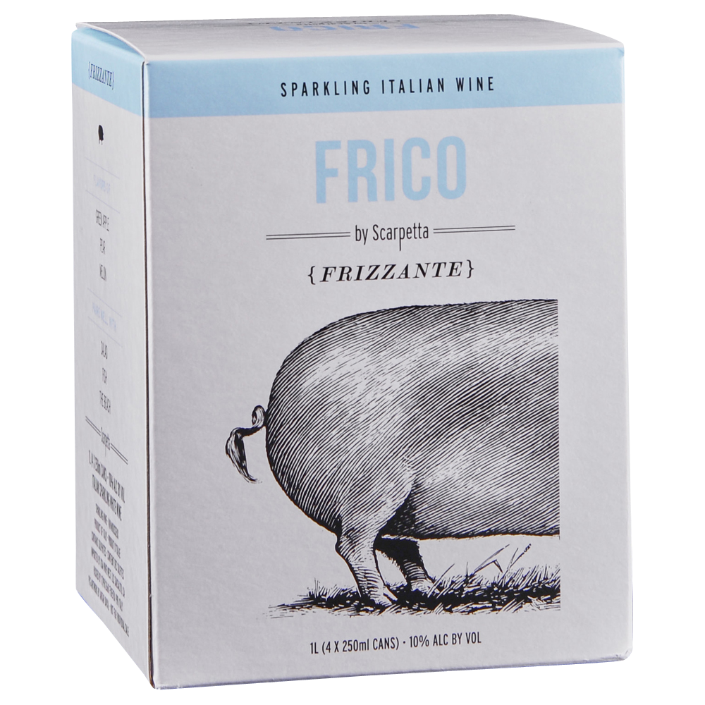 Scarpetta Frico Frizzante 4pk Can