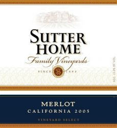 Sutter Home Merlot